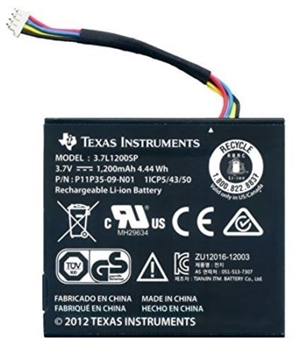 Texas Instruments TI uppladdningsbart batteri med sladd